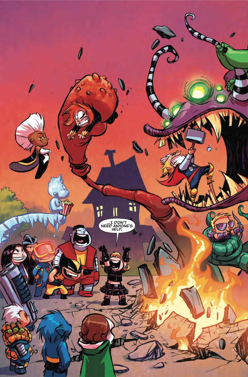 Illustration for article titled Exclusive Marvel preview: Babies go to (secret) war in Giant-Size Little Marvel